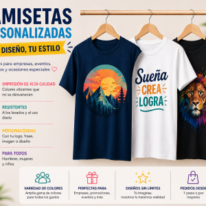 Camisetas personalizadas